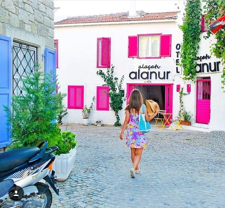 Alacati Alanur Otel Eksteriør billede